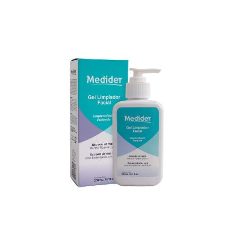 MEDIDER GEL LIMPIADOR FACIAL